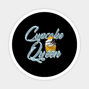 Cupcake Queen Baking Girl Gift Magnet